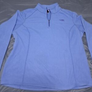 The North Face Womens Light Blue Fleece Pullover